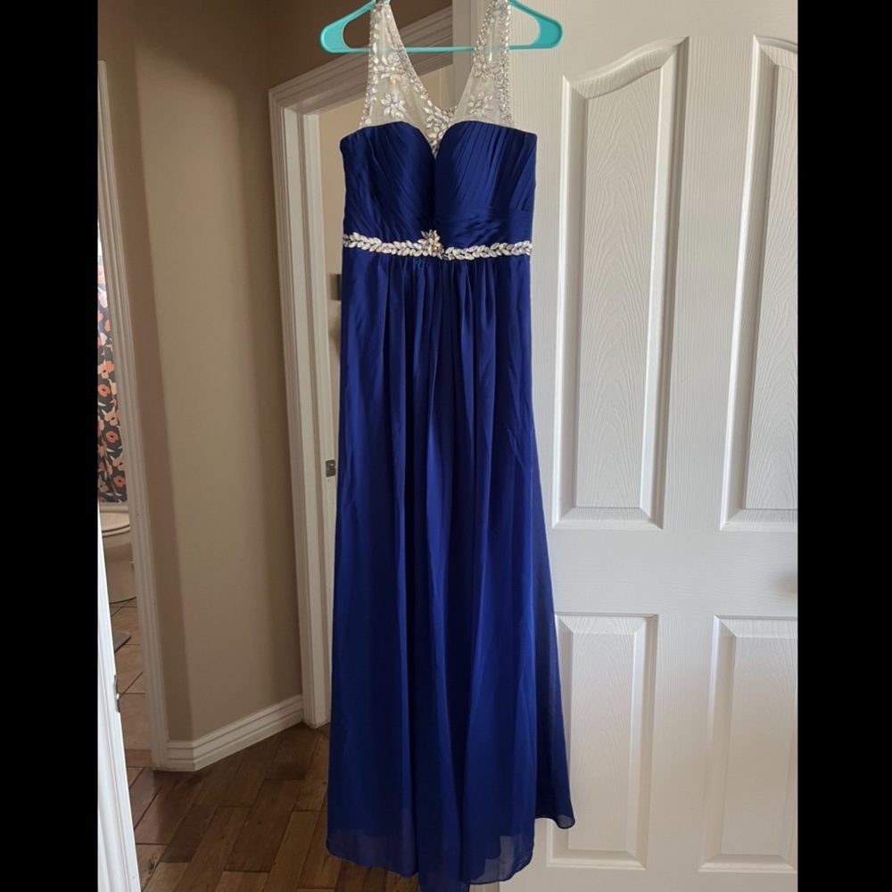 Royal blue formal/prom dress